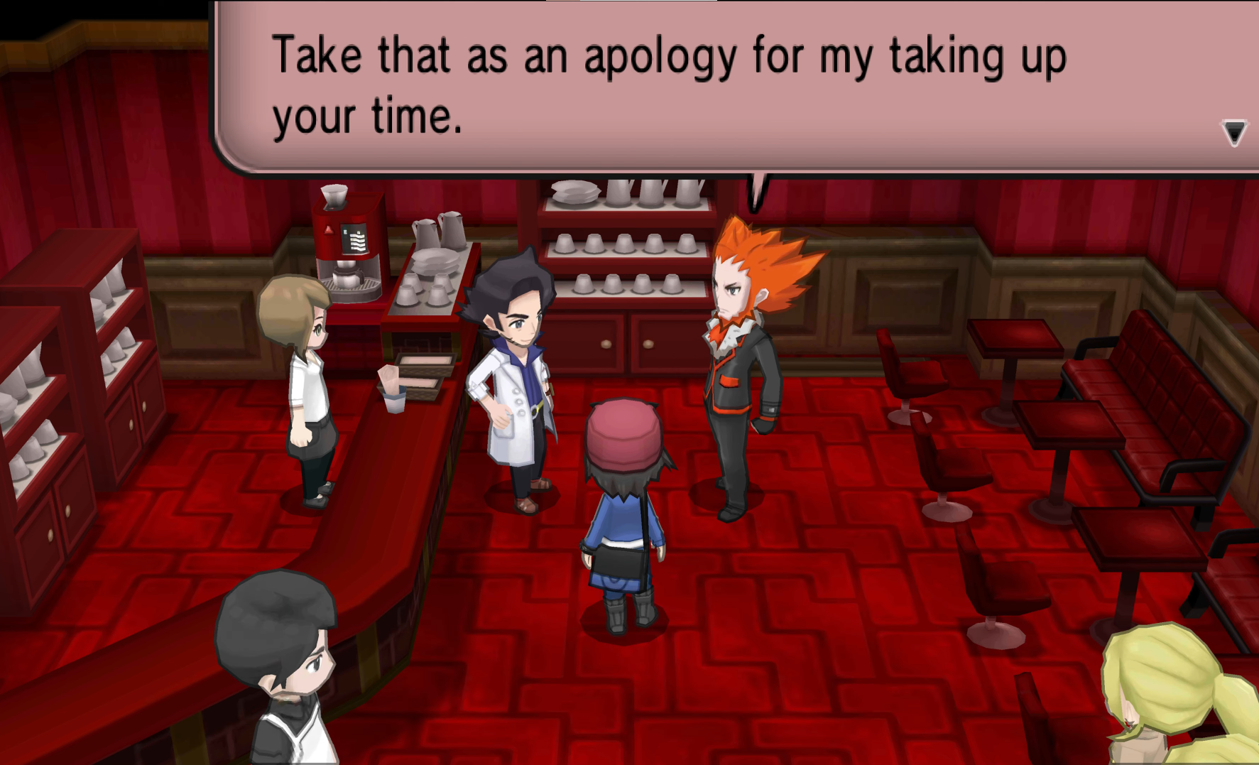 Lysandre Café Scene