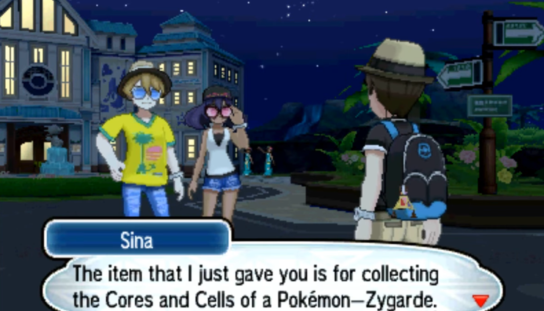 Alola Zygarde Cube Scene