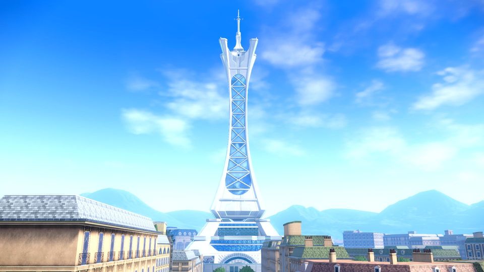 Lumiose City from Legends ZA